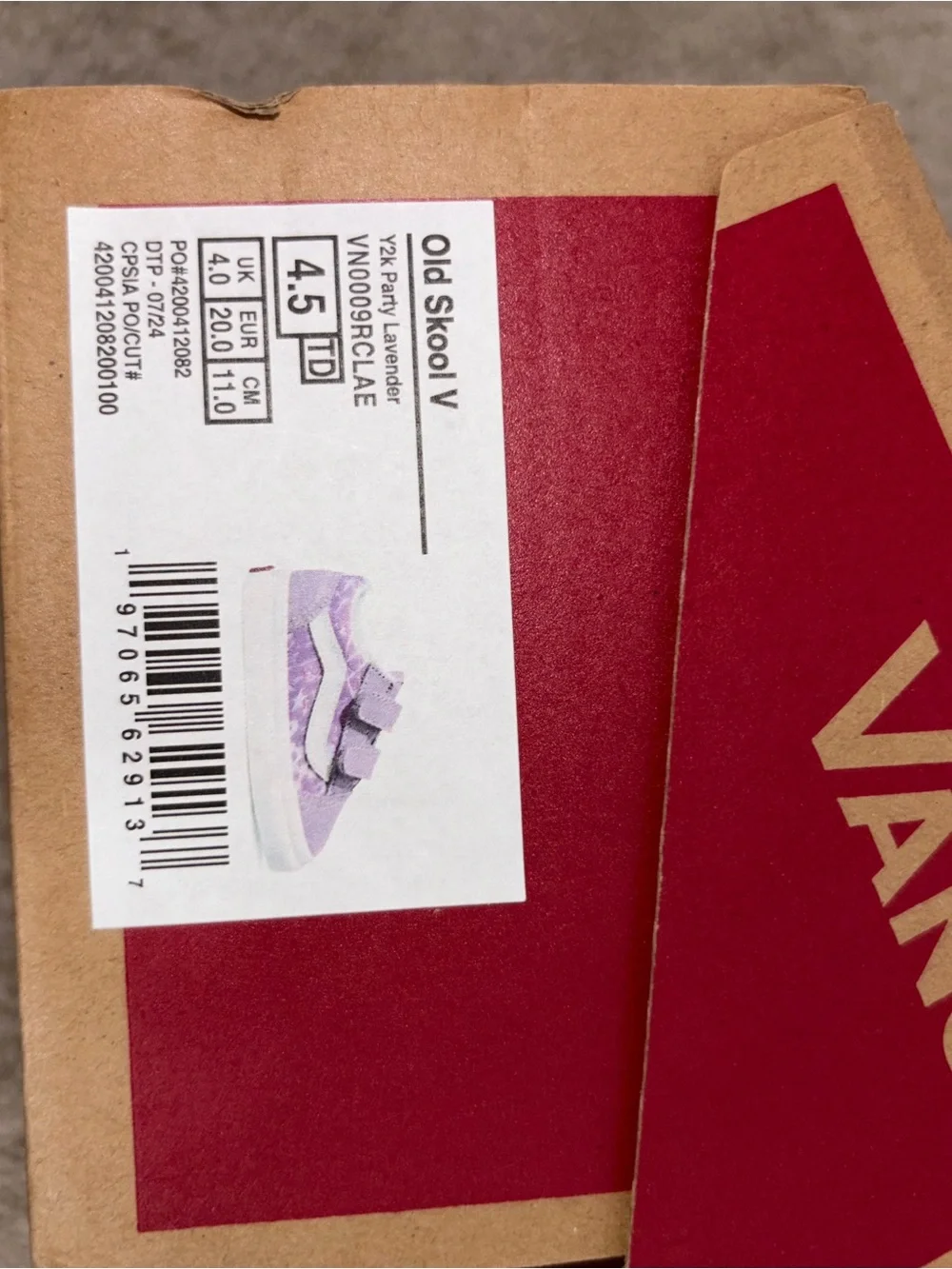 Baby Vans Old Skool V Sneakers
